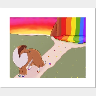 Rainbow Paws Posters and Art